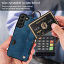 Samsung Galaxy S22+      Hand Strap PU Card Case    Navy
