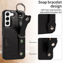 Samsung Galaxy S22      Hand Strap PU Card Case    Black