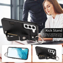 Samsung Galaxy S22      Hand Strap PU Card Case    Black