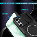 Samsung Galaxy S22+      Magsafe Sliding Cover Case    Black
