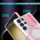Samsung Galaxy S23 Ultra      Magsafe Sliding Cover Case    PinkWhite