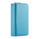 Samsung Galaxy Note 20 Ultra      Zipper Wallet Case    LightBlue