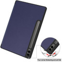 Samsung Galaxy Tab S9FE+ X610    Tri-Fold PU Case    Navy