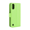 Galaxy A01      Pu Wallet Case    [Green]