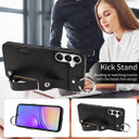 Samsung Galaxy A05s      Hand Strap PU Card Case    Black