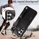 Samsung Galaxy A05s      Hand Strap PU Card Case    Black
