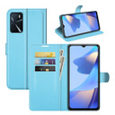 Oppo A16S      Pu Wallet Case    [Lightblue]