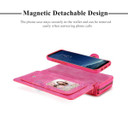 Samsung Galaxy S8 Plus      Deluxe Zipper Case    Rose