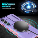 Samsung Galaxy S24+      Magsafe Sliding Cover Case    Purple