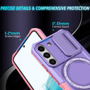 Samsung Galaxy S22      Magsafe Sliding Cover Case    Purple