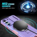Samsung Galaxy S22      Magsafe Sliding Cover Case    Purple