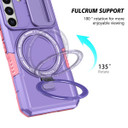 Samsung Galaxy S22      Magsafe Sliding Cover Case    Purple