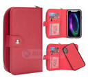 Samsung Galaxy Note 8      Zipper Wallet Case    Red