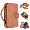 Samsung Galaxy S8 Plus      Deluxe Zipper Case    Brown