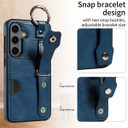 Samsung Galaxy S24      Hand Strap PU Card Case    Navy