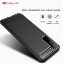 Samsung Galaxy S21      Carbon Fibre Case    Black