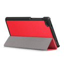 Lenovo Tab 7 Essential TB-7304F Tri-Fold PU Case Red