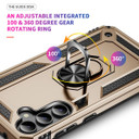 Samsung Galaxy S23 FE      Military Armour Ring Case    Gold