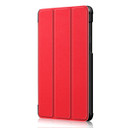 Lenovo Tab E7 TB-7104 Tri-Fold PU Case Red