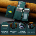 Samsung Galaxy Z Fold5 5G      Magnetic Wallet    Green