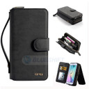 Samsung Galaxy S6 Edge      Deluxe Zipper Case    Black