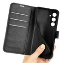 Galaxy S23 Fe      Pu Wallet Case    [Black]