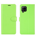 Galaxy A42      Pu Wallet Case    [Green]