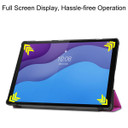 Lenovo Tab M10 HD (2nd Gen) TB-X306F Tri-Fold PU Case Purple