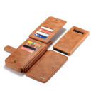 Samsung Galaxy S10      Deluxe Zipper Case    Brown