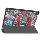 Lenovo Tab P11 Plus J616 Designer Tri-Fold Case Graffiti
