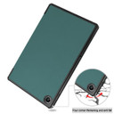 Lenovo Tab M10 Plus (3rd Gen) TB125 Tri-Fold PU Case Teal