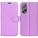 Oppo A98 5G      Pu Wallet Case    [Purple]