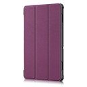 Lenovo Tab E10 TB-X104F Tri-Fold PU Case Purple