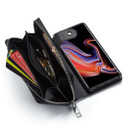Samsung Galaxy S20      Zipper Wallet Case    Black