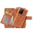 Samsung Galaxy Note 20      Deluxe Zipper Case    Brown