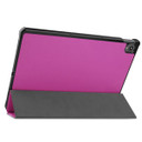 Lenovo Tab P11 J606F Tri-Fold PU Case Purple
