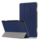 Lenovo Tab P10 TB-X705F Tri-Fold PU Case DarkBlue