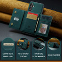 Samsung Galaxy A54 5G      Magnetic Wallet    Green