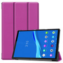 Lenovo Tab M10 FHD Plus TB-X606F Tri-Fold PU Case Purple