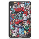 Lenovo Tab M7 (3rd Gen) TB-7306F Designer Tri-Fold Case Graffiti