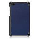 Lenovo Tab E7 TB-7104 Tri-Fold PU Case Dark Blue