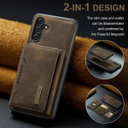 Samsung Galaxy A24 4G      Magnetic Wallet    Coffee