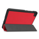 Lenovo Tab M7 TB-7305F Tri-Fold PU Case Red