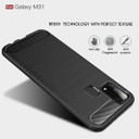 Samsung Galaxy M31      Carbon Fibre Case    Black