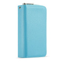 Samsung Galaxy Note 10      Zipper Wallet Case    LightBlue