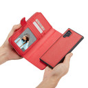 Samsung Galaxy Note 10      Zipper Wallet Case    Red