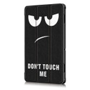 Lenovo Tab E10 TB-X104F Designer Tri-Fold Case DonotTouch