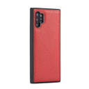 Samsung Galaxy Note 10 Plus      Zipper Wallet Case    Red