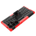 Samsung Galaxy S23 Ultra      Heavy Duty Case    Red