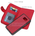 Samsung Galaxy Note 5      Zipper Wallet Case    Red